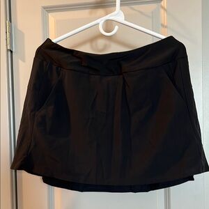 Black Mini Golf Skort